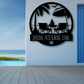 Personalized Palm Beach Metal Sign