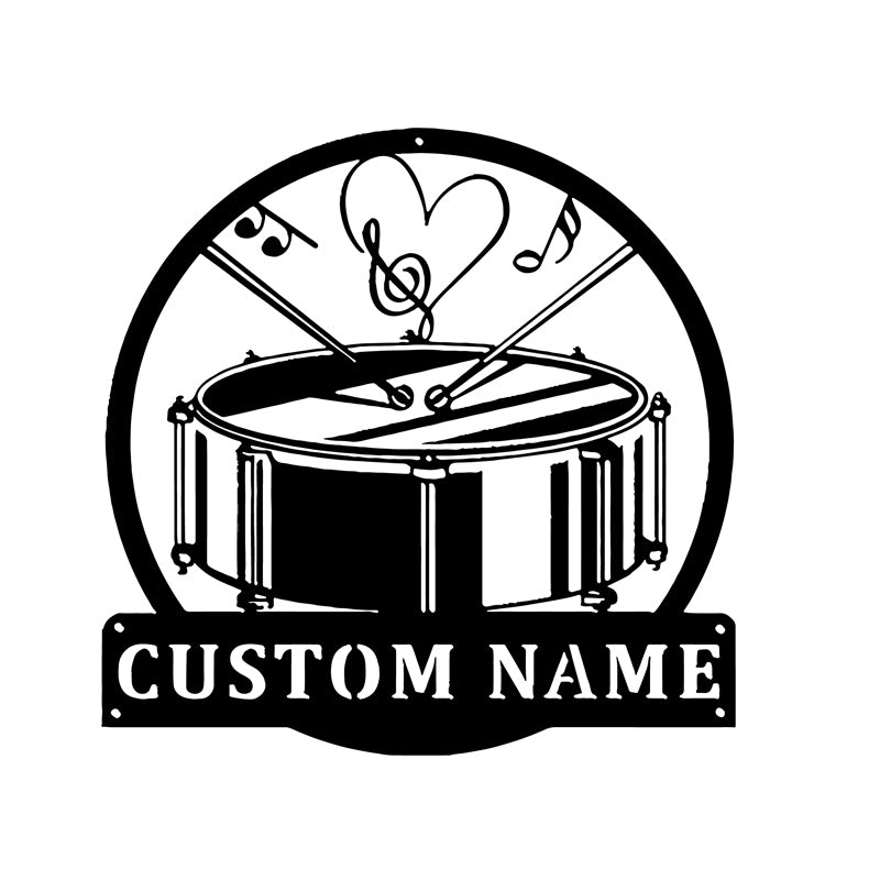 Choose Your Instrument Metal Monogram