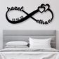 Personalized Wedding Gifts – Anniversary Gifts | Custom Infinity Metal Sign