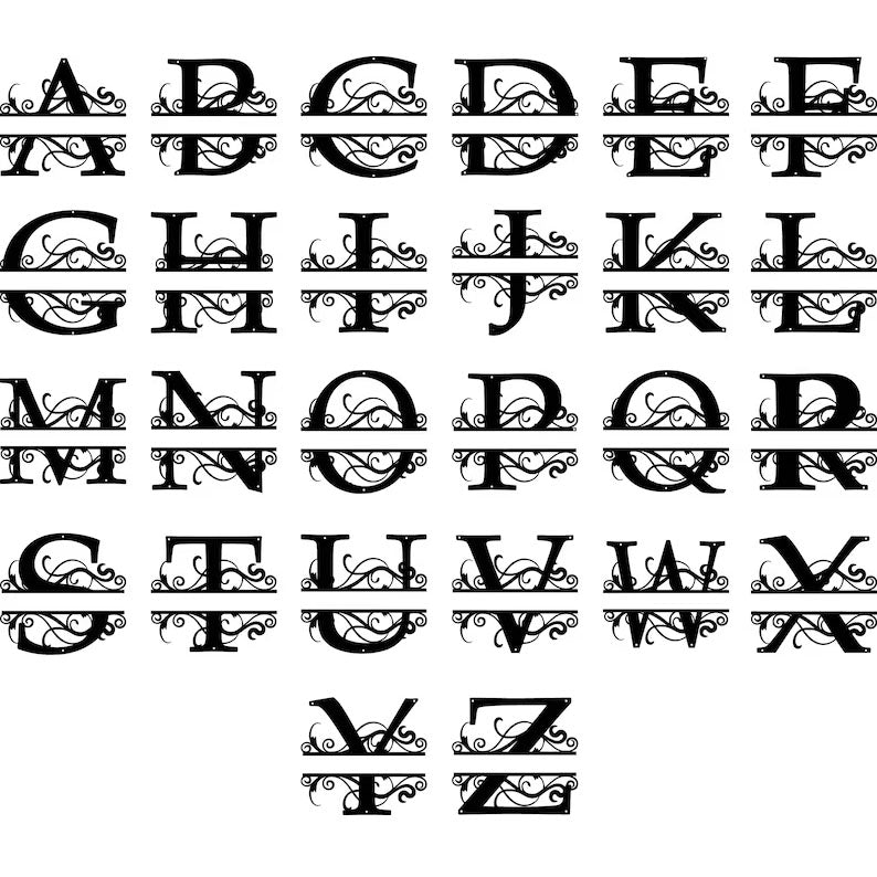 Custom Letter Metal Sign Design