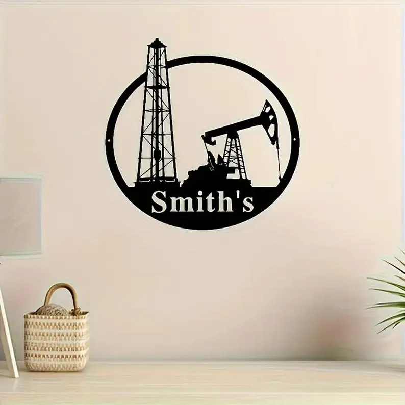 Custom Oilfield Life Metal Sign
