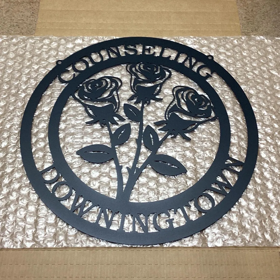 Rose Metal Monogram