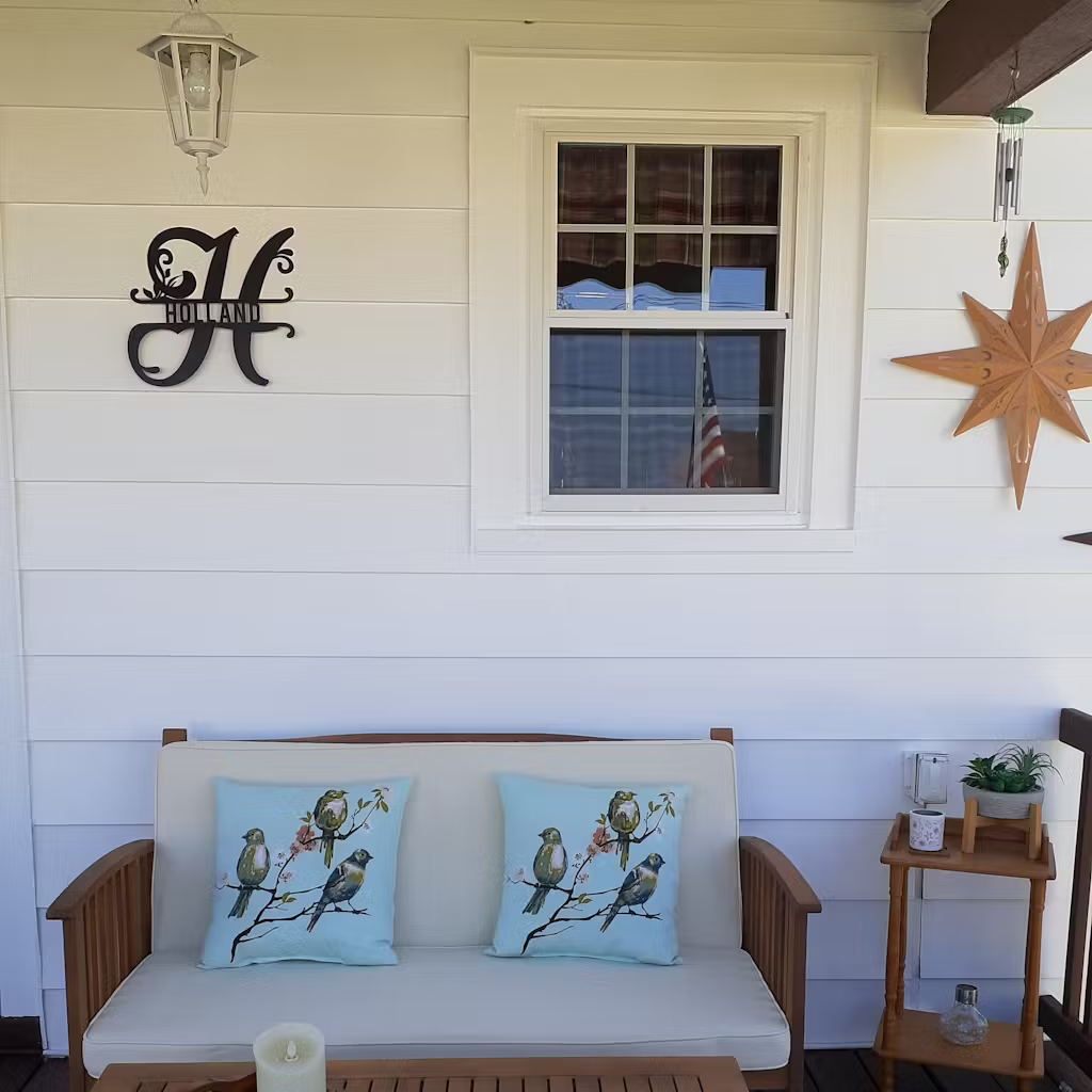 Custom Family Last Name Metal Letter Art