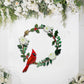 Double-Sided Painted Metal Wreath