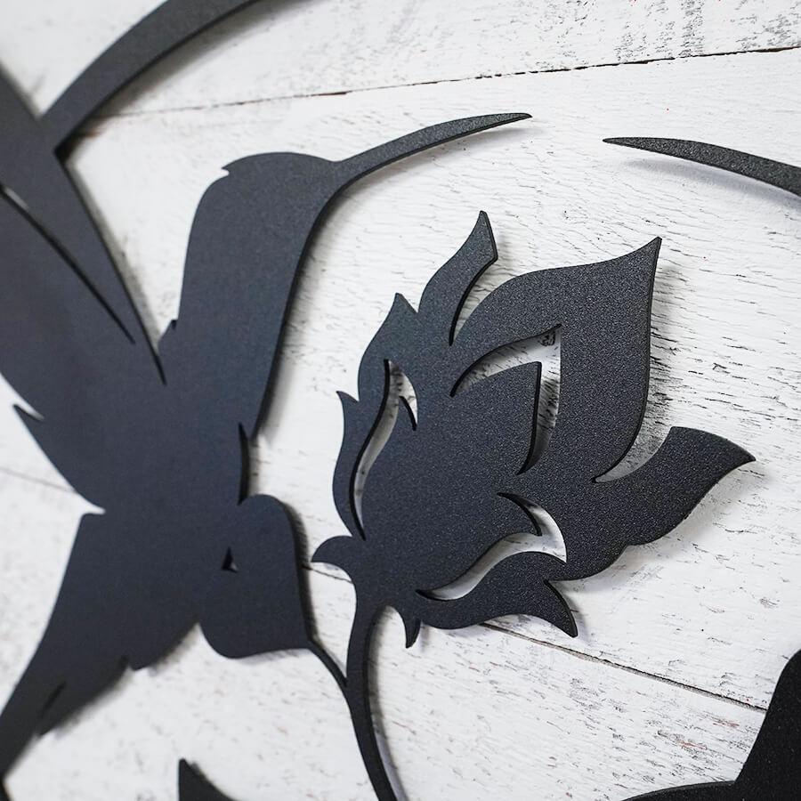 Hummingbird Metal Art