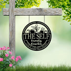 Custom Vegetable Garden Metal Sign