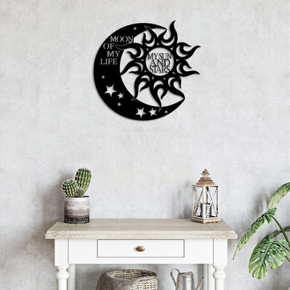 Moon Of My Life Metal Sign