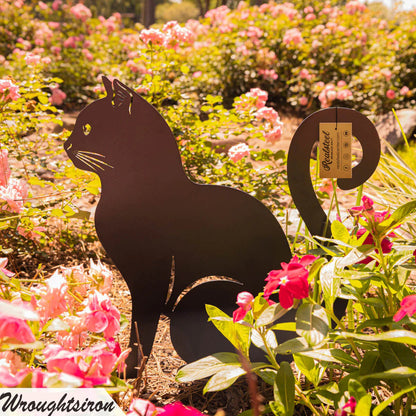 Garden Art - Metal Cats 3 Pack