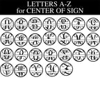 Custom Metal Monogram - Anniversary Gift