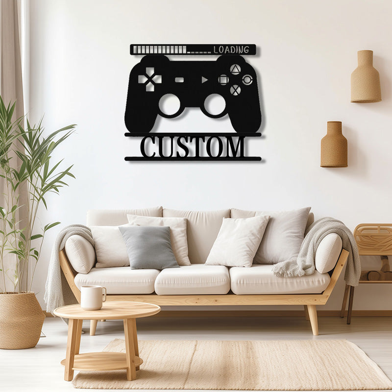 Custom Game Room Metal Sign