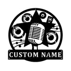 Choose Your Instrument Metal Monogram