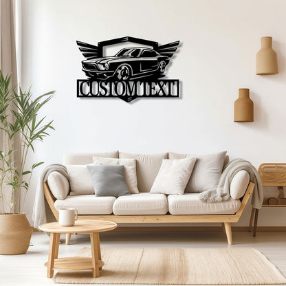 Personalized Car Metal Sign