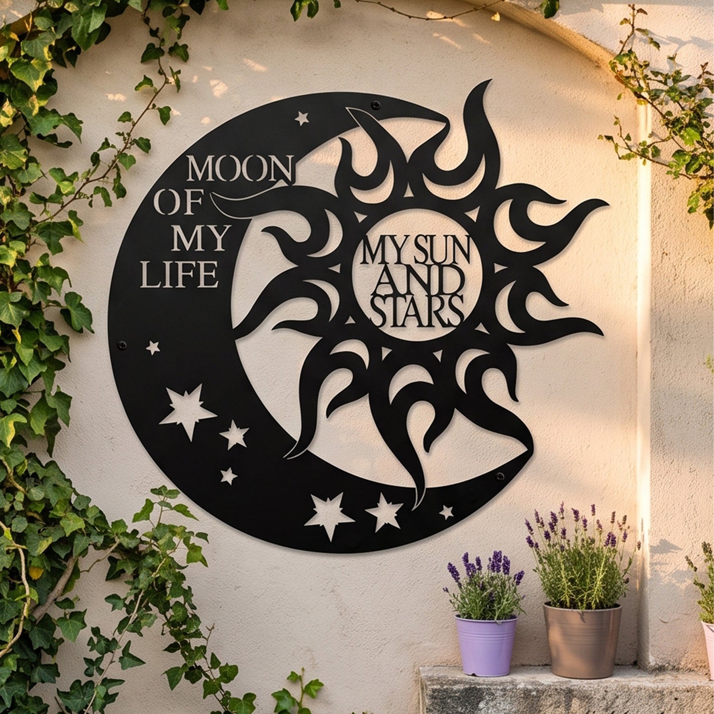 Moon Of My Life Metal Sign
