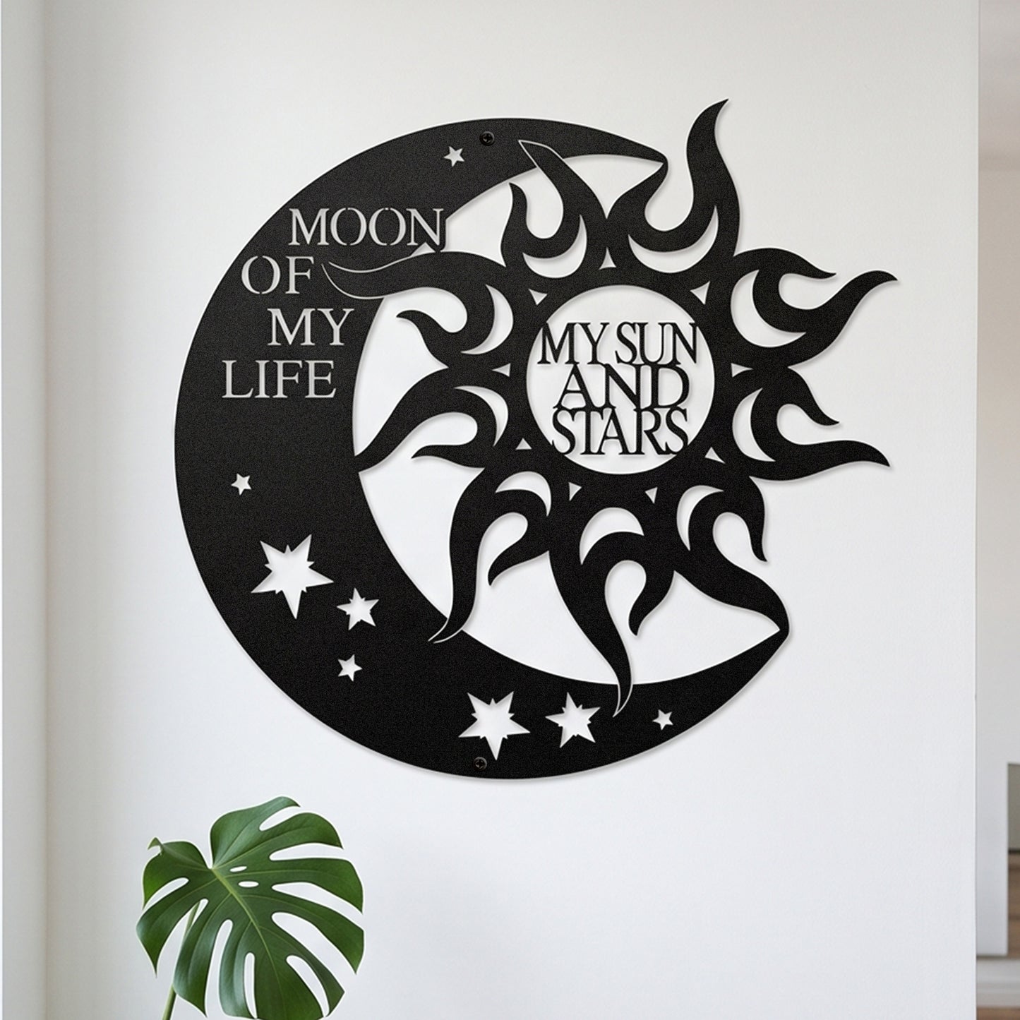 Moon Of My Life Metal Sign