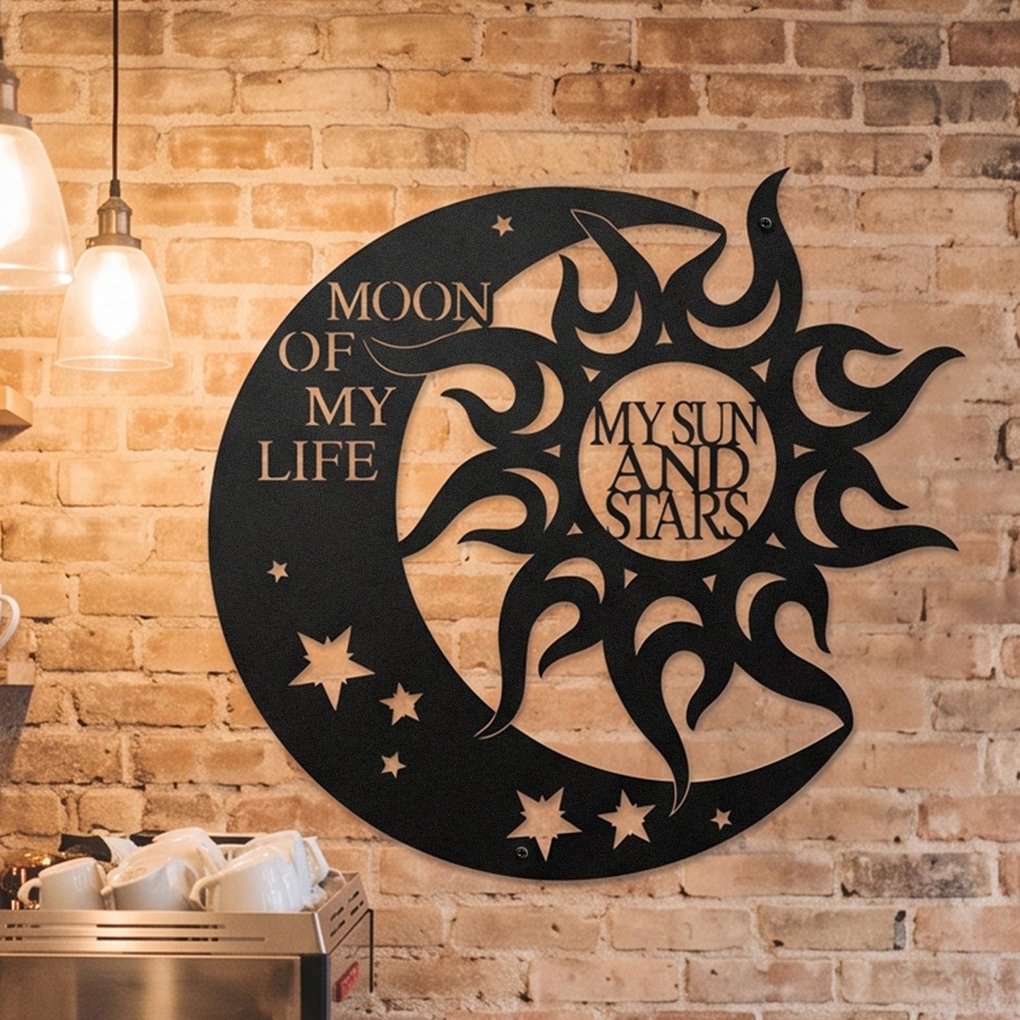 Moon Of My Life Metal Sign