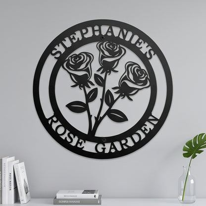 Rose Metal Monogram
