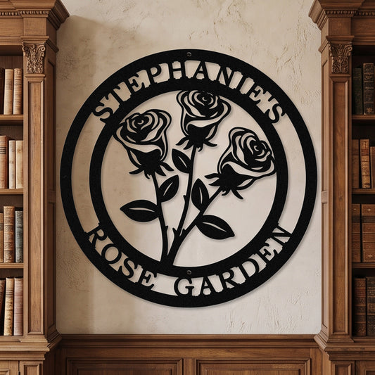 Rose Metal Monogram