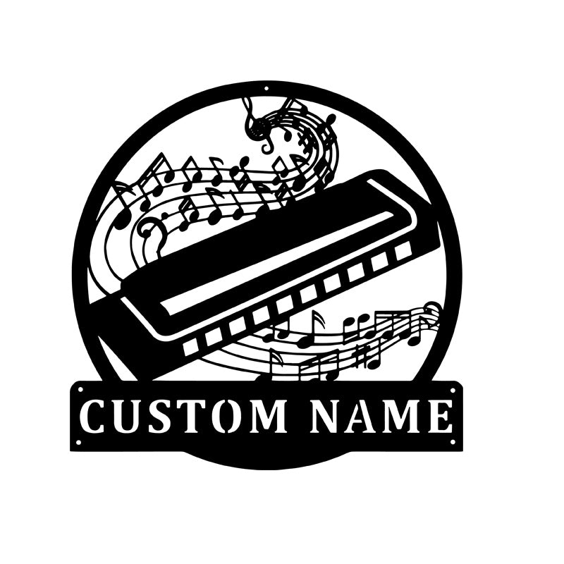 Choose Your Instrument Metal Monogram