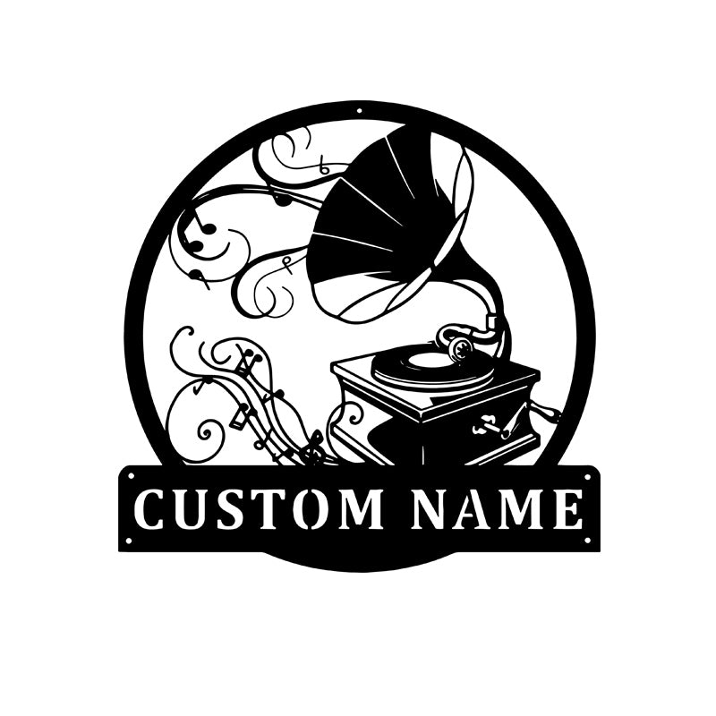 Choose Your Instrument Metal Monogram