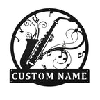 Choose Your Instrument Metal Monogram