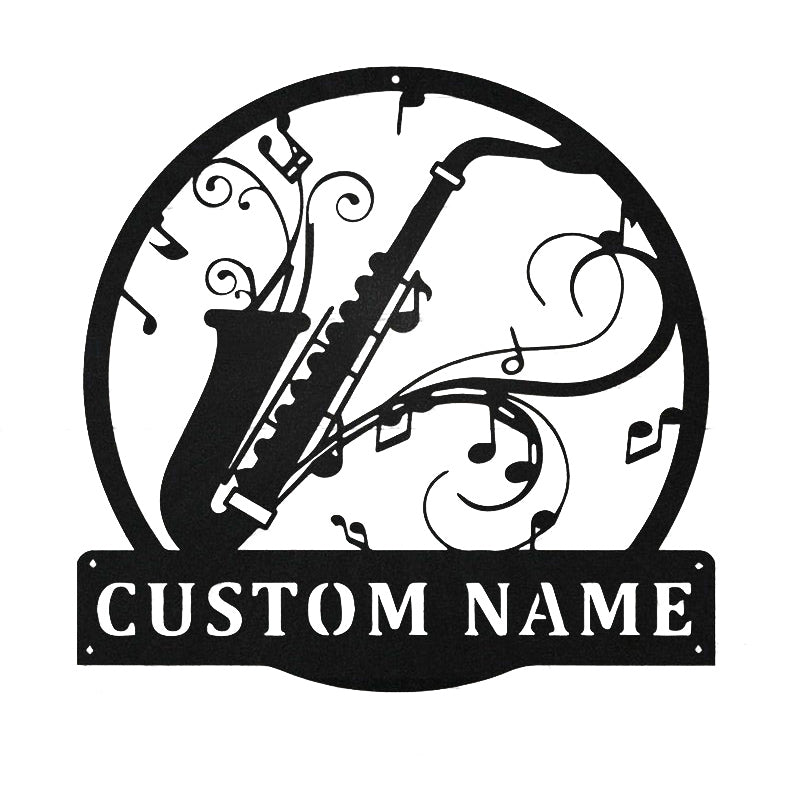 Choose Your Instrument Metal Monogram