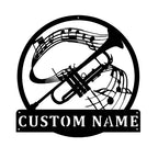 Choose Your Instrument Metal Monogram