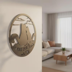 9 Lives Together Metal Wall Art