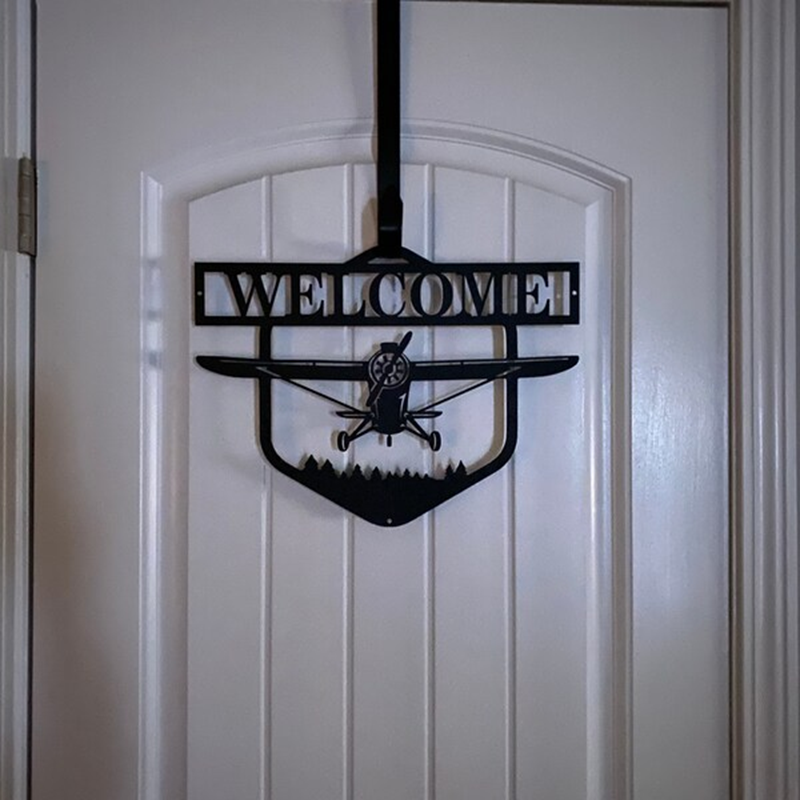 Airplane Metal Monogram-Pilot Gifts