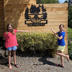 Custom Campfire Metal Monogram