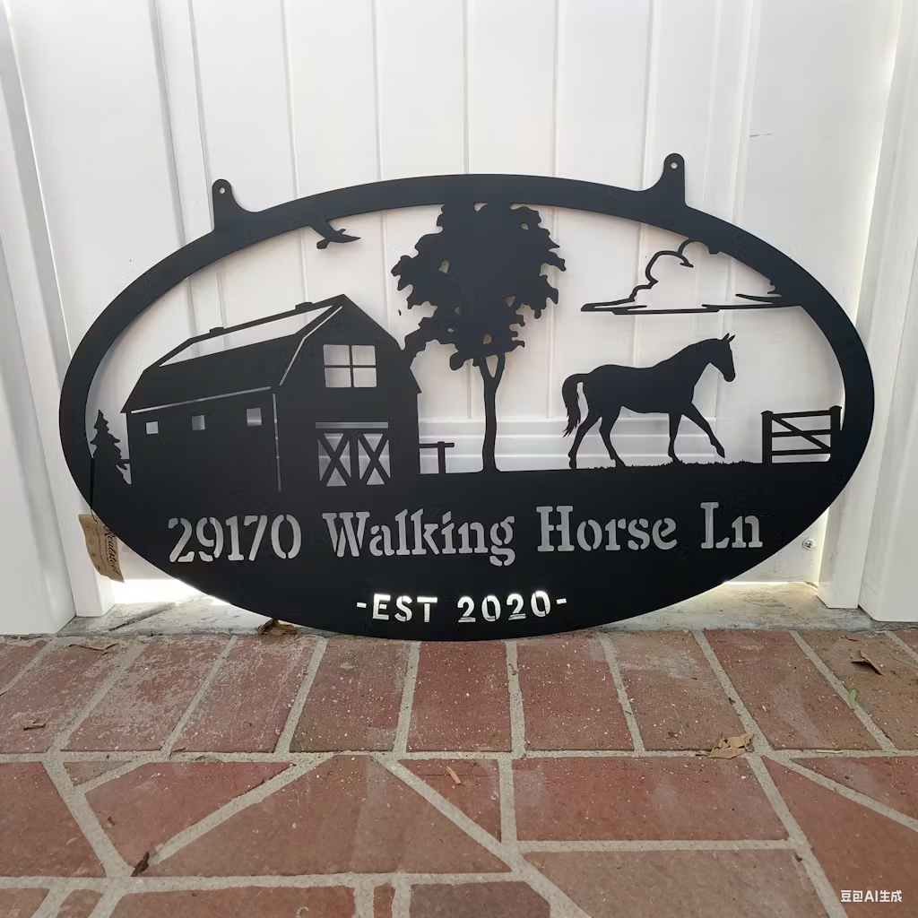 Choose Your Personalized Farm Metal Sign