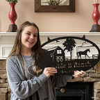 Choose Your Personalized Farm Metal Sign