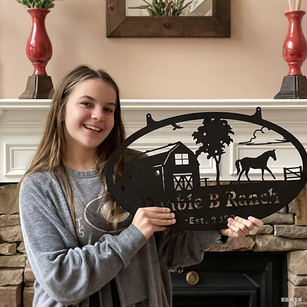 Choose Your Personalized Farm Metal Sign