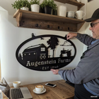 Choose Your Personalized Farm Metal Sign