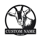 Personalized Farm Life Metal Sign