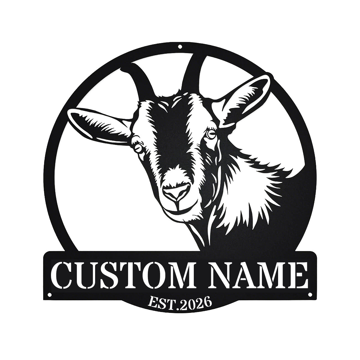 Personalized Farm Life Metal Sign