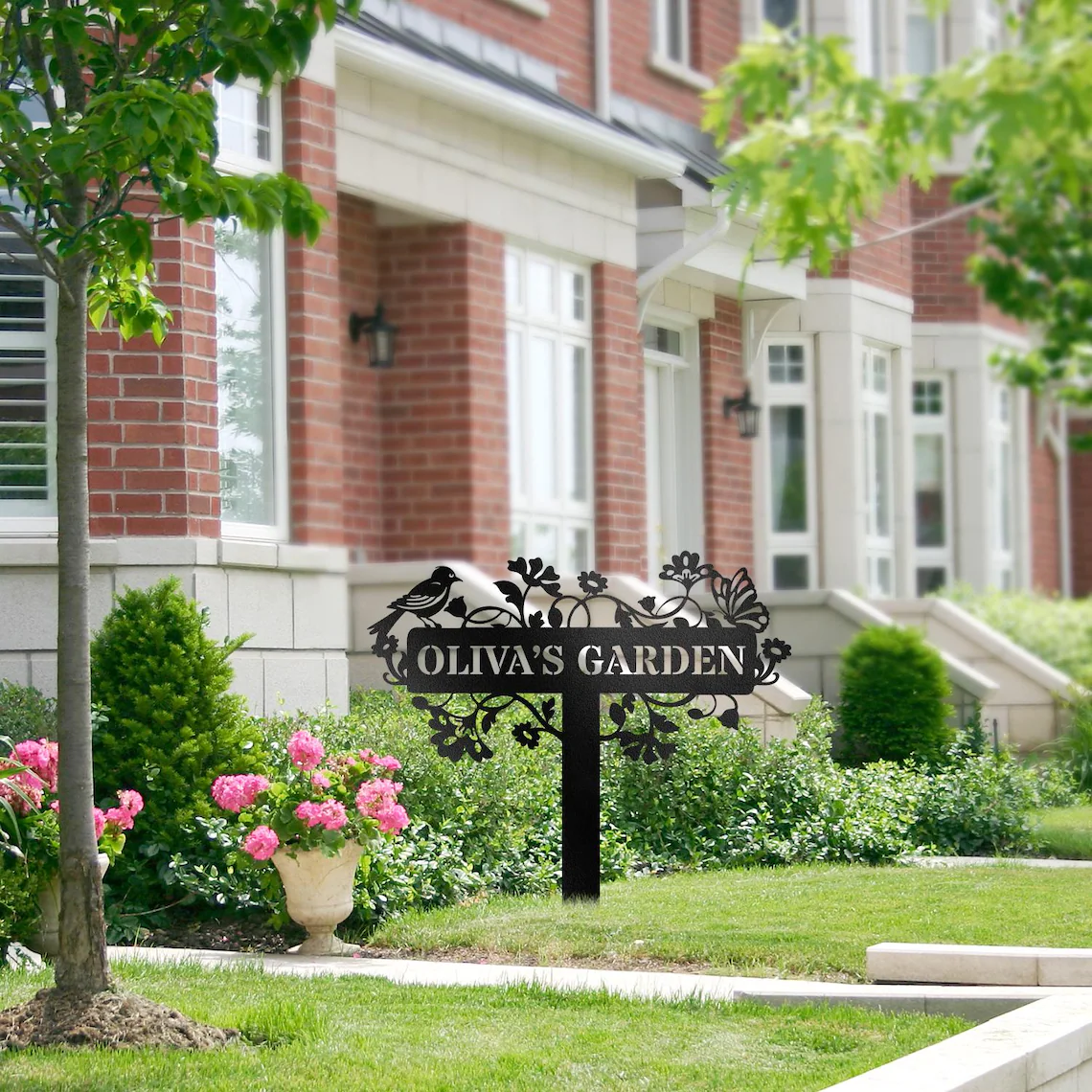 Custom Metal Garden Stake