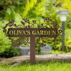 Custom Metal Garden Stake