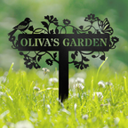 Custom Metal Garden Stake