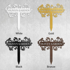 Custom Metal Garden Stake
