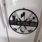 Custom Golf Metal Sign