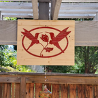 Hummingbird Metal Art