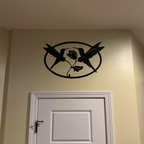 Hummingbird Metal Art