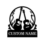 Choose Your Instrument Metal Monogram