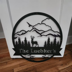 The Great Outdoors Metal Monogram