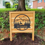 The Great Outdoors Metal Monogram