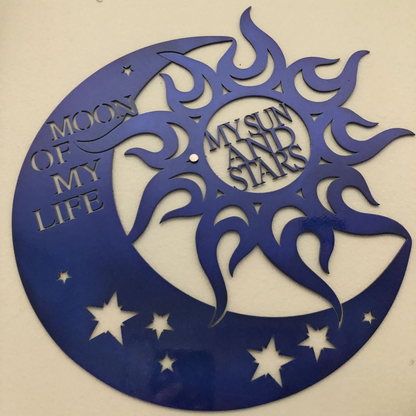 Moon Of My Life Metal Sign