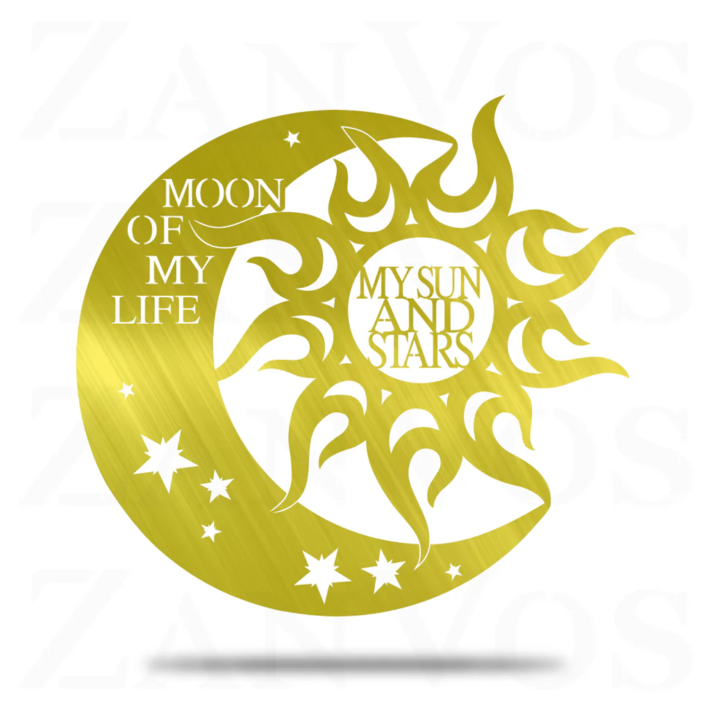 Moon Of My Life Metal Sign