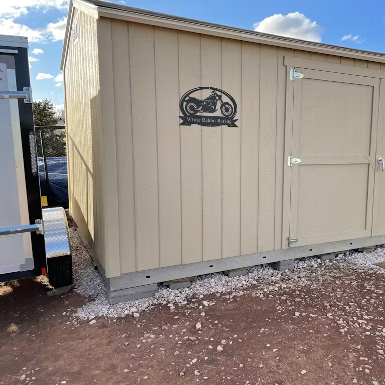 Custom Motorcycle Metal Sign