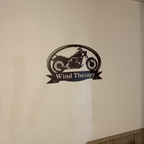 Custom Motorcycle Metal Sign