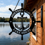 Custom Crew Living Cabin Metal Sign